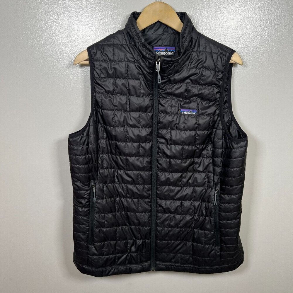 Patagonia Black Quilted Vest